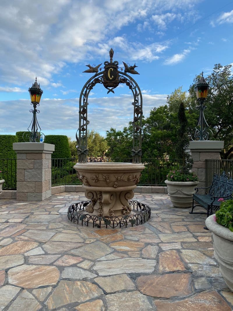 Cinderella Wishing Well - Disneyland